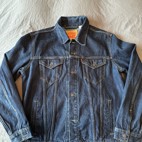 Levi's Men's Denim Jacket - Blue - Picture 1 of 4